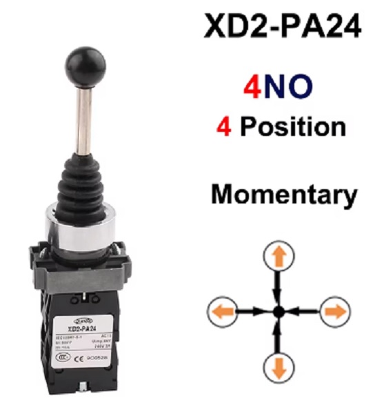 Joystick 4 Posizioni Momentanee NO